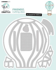 Studio Light Cutting Die Accessoires balloon Friendz nr.765 CCL-FR-CD765 125x127x1mm *