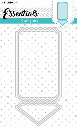 Studio Light Cutting Die Cardshape Essentials nr.397 STENCILSL397 97x206mm