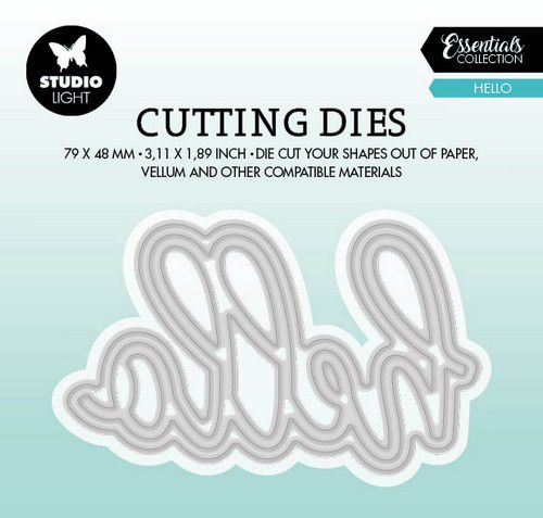 Studio Light Cutting Die Essentials nr.712 SL-ES-CD712 81x50mm *