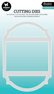 Studio Light Cutting Die Shutter card shape Ess. nr.786 SL-ES-CD786 140x200x1mm *