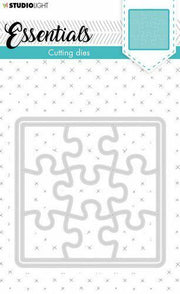 Studio Light Cutting Die hexagon hearts Essentials nr.389 STENCILSL389 90x122mm (AFGEPRIJSD)