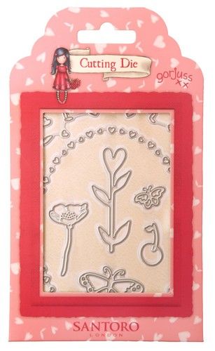 Studio Light Cutting Dies Hearts, butterfl.&flow. Gorjuss Essent. nr.804 GOR-ES-CD804 82x130mm *