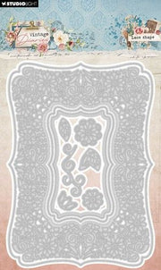 Studio Light Cutting dies Lace shape V. Diaries nr.813 SL-VD-CD813 105x148mm (117018/0752) *