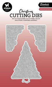 Studio Light Cutting Dies Openwork decoration Essentials nr.851 SL-ES-CD851 88x130mm *