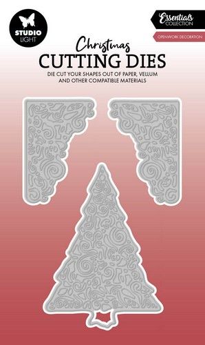 Studio Light Cutting Dies Openwork decoration Essentials nr.851 SL-ES-CD851 88x130mm *