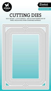 Studio Light Cutting dies Rectangle card shape Essent. nr.823 SL-ES-CD823 105x148mm (117018/0746) *