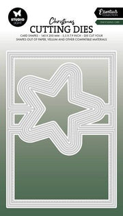 Studio Light Cutting Dies Star folding card Essentials nr.839 SL-ES-CD839 200x140mm *