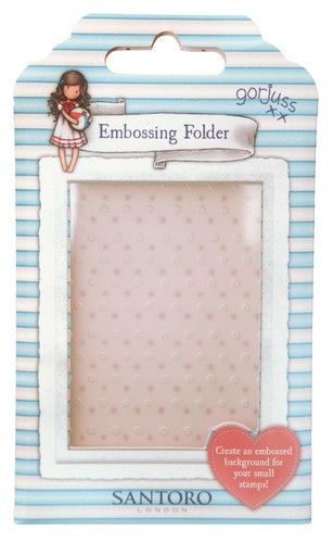 Studio Light Embossing Folder Dots Gorjuss Essentials nr.19 GOR-ES-EMB19 70x100mm *
