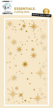 Studio Light Hot Foil Cutting Die Slimline starry night Ess. nr.13 CCL-ES-HFCD13 210x105x1mm *