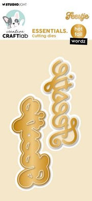 Studio Light Hot Foil Cutting Die Wordz Essentials nr.1 CCL-ES-HFCD01 64x81mm (117018/0792) *