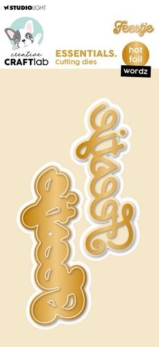 Studio Light Hot Foil Cutting Die Wordz Essentials nr.1 CCL-ES-HFCD01 64x81mm (117018/0792) *