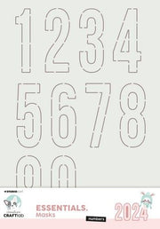 Studio Light Mask Numbers Essentials nr.274 CCL-ES-MASK274 297x210mm (117018/0791) *