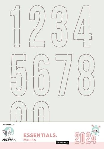 Studio Light Mask Numbers Essentials nr.274 CCL-ES-MASK274 297x210mm (117018/0791) *