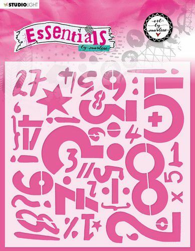 Studio Light Mask Stencil ABM Essentials nr.49 ABM-ES-MASK49 200x200mm (10-21)