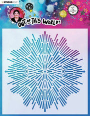 Studio Light Mask Stencil ABM Out of this World nr.44 ABM-OOTW-MASK44 200x200mm (10-21)