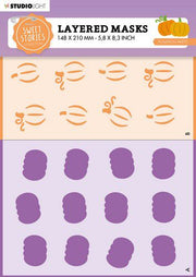 Studio Light Mask Sweet Stories nr.243 SL-SS-MASK243 150x210mm*