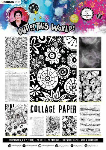 Studio Light Paper Pad ABM Out of this World nr.15 ABM-OOTW-PP15 A4 (10-21)