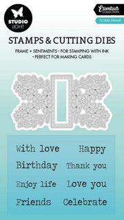 Studio Light Stamp & Cutting Die Essentials nr.65 SL-ES-SCD65 65x90mm*