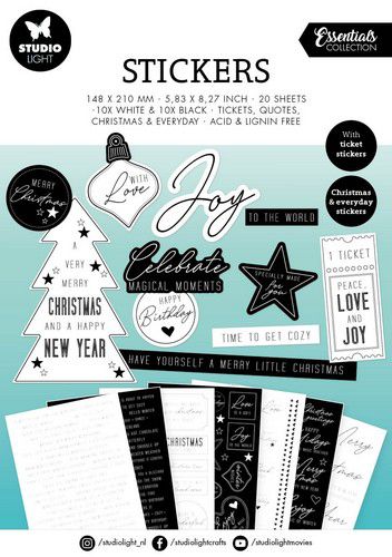 Studio Light Sticker Block Essentials nr.12 SL-ES-STIC12 A5*