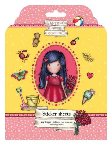 Studio Light Stickers 4x3 designs Gorjuss Essentials nr.20 GOR-ES-STIC20 152x203mm *