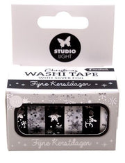 Studio Light Washi tape Black/white - NL - Silver Essentials nr.26 SL-ES-WASH26 63x37x76mm *