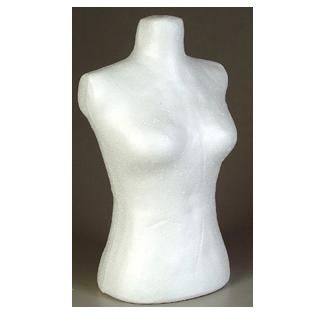 Styropor torso volvorm 30 cm (21048-01)*