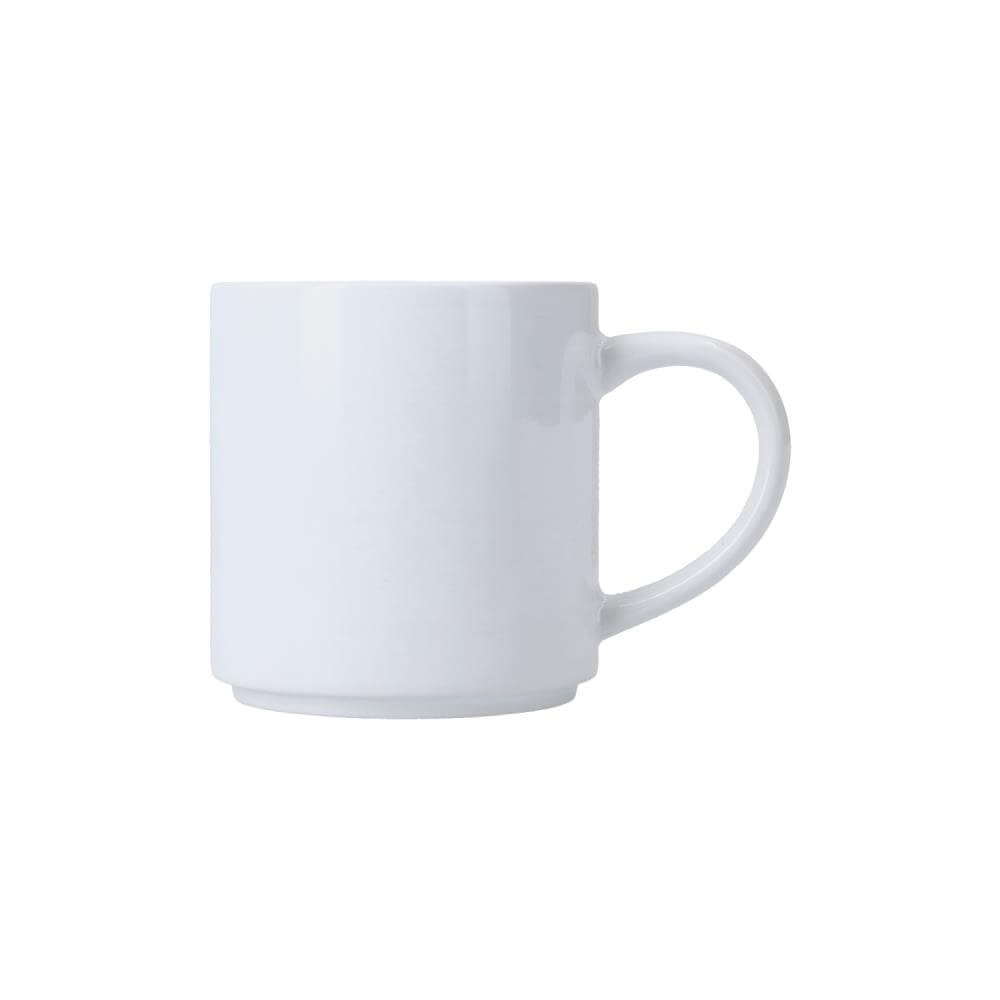 Sublimatie mok Wit 80mm -10oz - (SPM.080.095.001) - "Stapelmok"