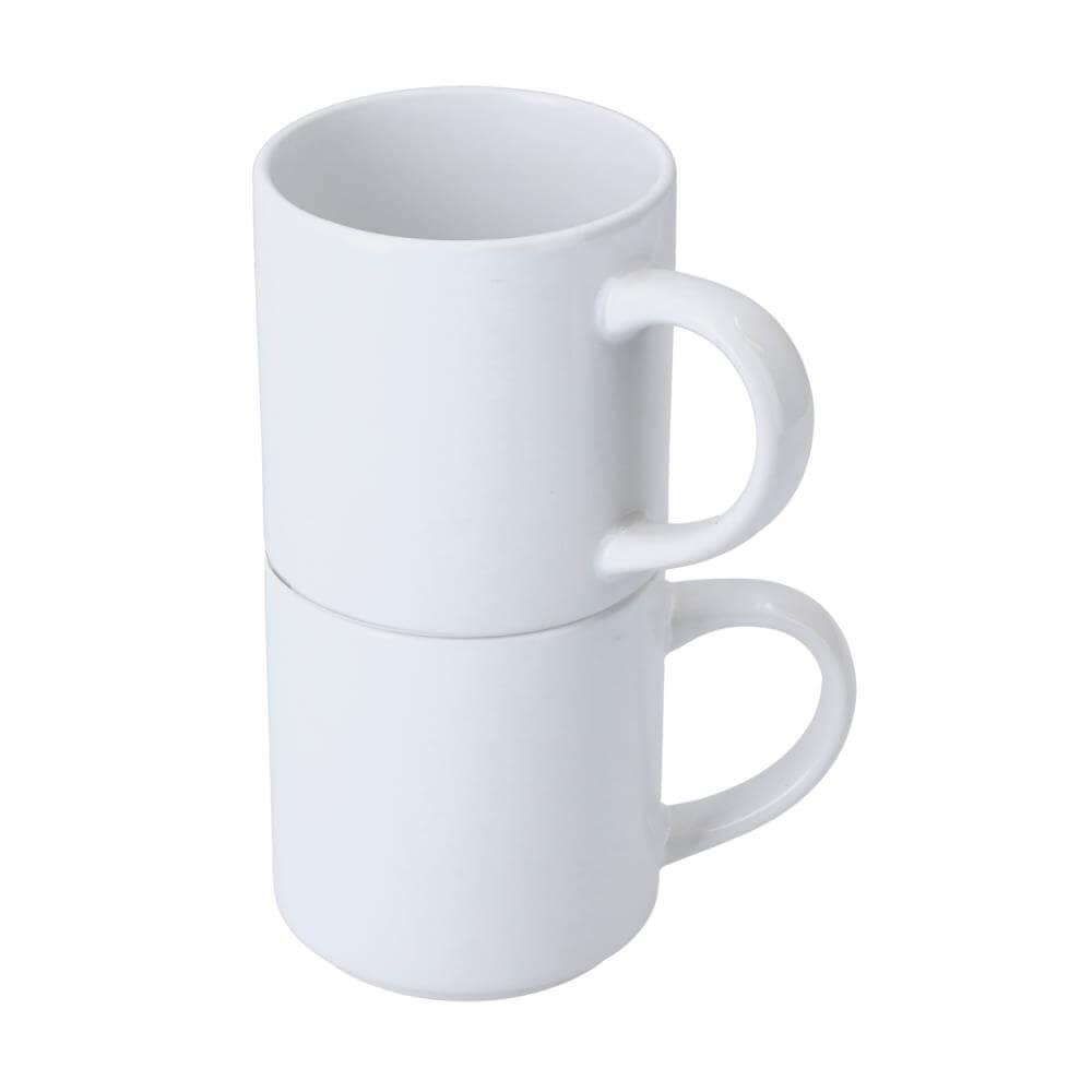 Sublimatie mok Wit 80mm -10oz - (SPM.080.095.001) - "Stapelmok"