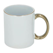 Sublimatie Mok 11oz - Gouden rand & handvat (SPM.082.096.070)