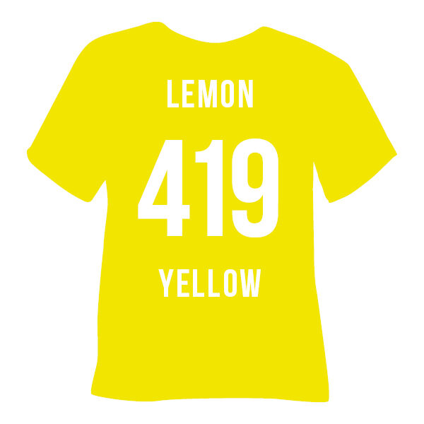POLI-FLEX PREMIUM Flexfolie DIN A4 Lemon-Yellow (419)