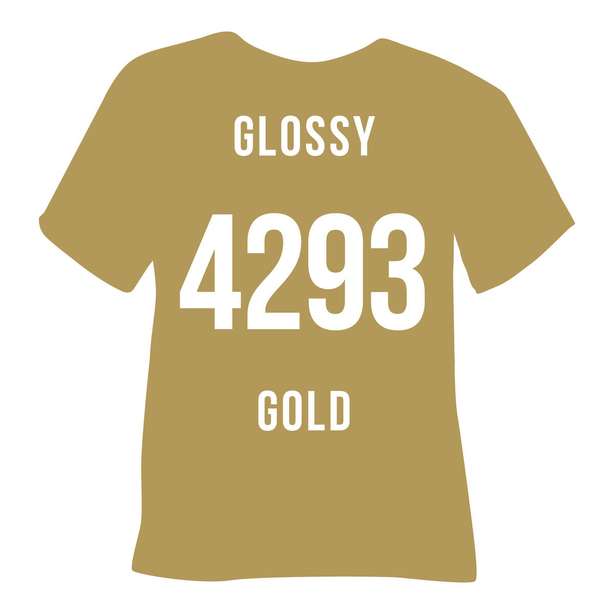 POLI-FLEX PREMIUM Flexfolie DIN A4 Glossy Gold (4293)
