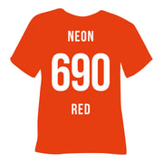 POLI-FLEX PREMIUM Flexfolie DIN A4 Neon-Red (690)