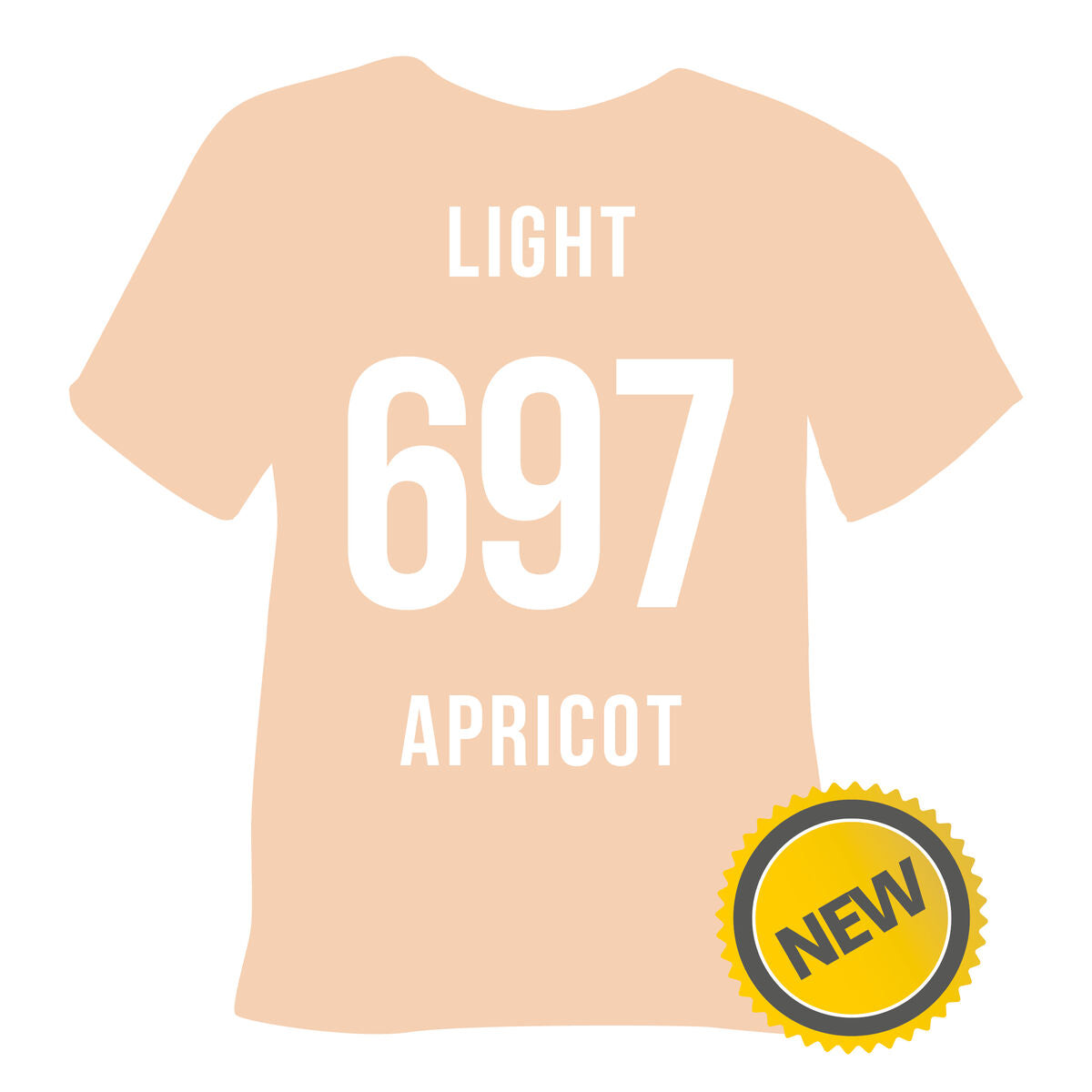 POLI-FLEX PREMIUM Flexfolie DIN A4 Light-Apricot (697)