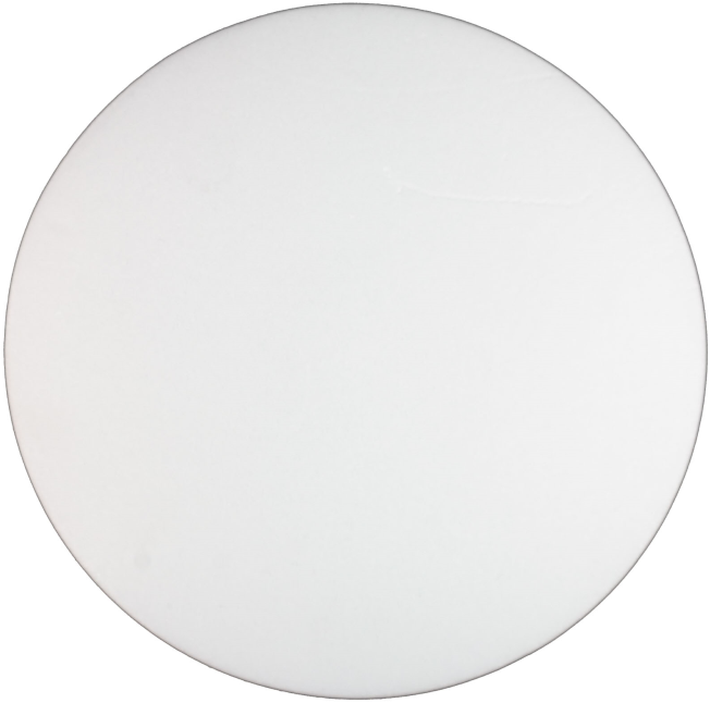 Styropor schijf rond middel 20x5 cm (HG747)