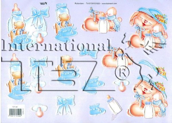 3D Knipvel - TBZ - Baby boy 01