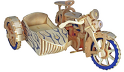 Wootec Motorcycle with sidecar (TE719)