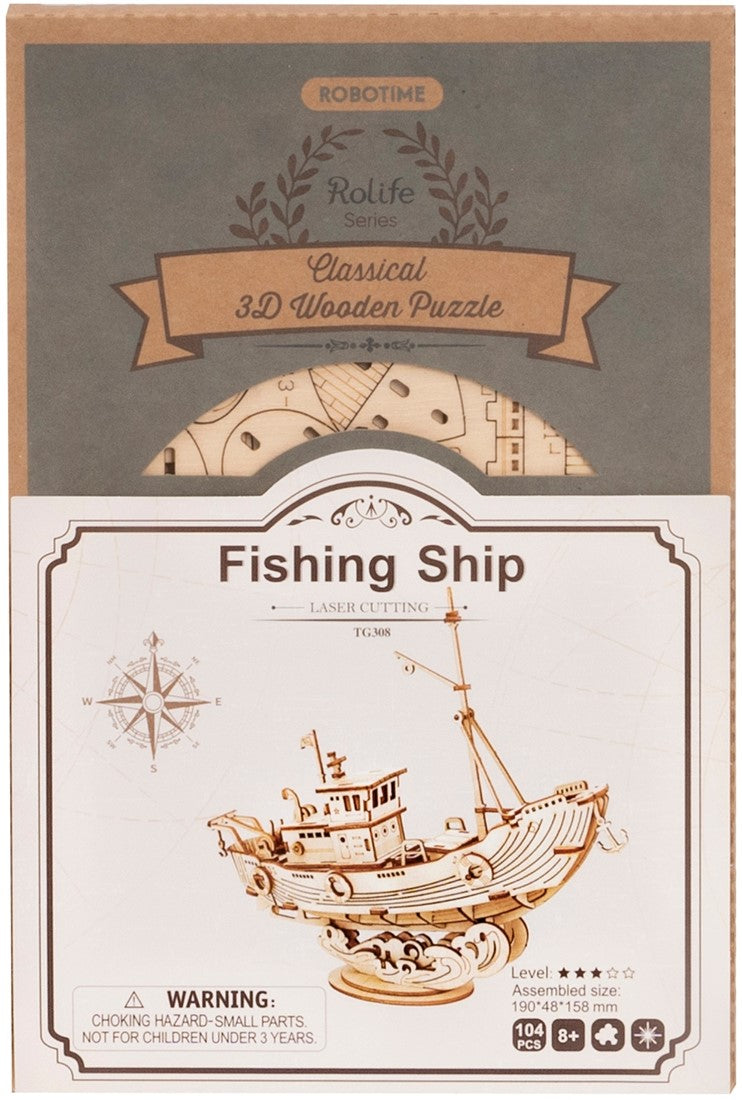 Robotime Fishing Ship (TG308)