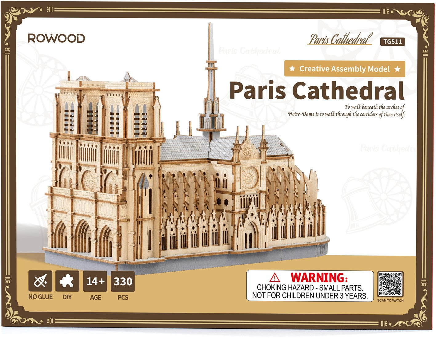 Robotime Paris Cathedral (TG511)