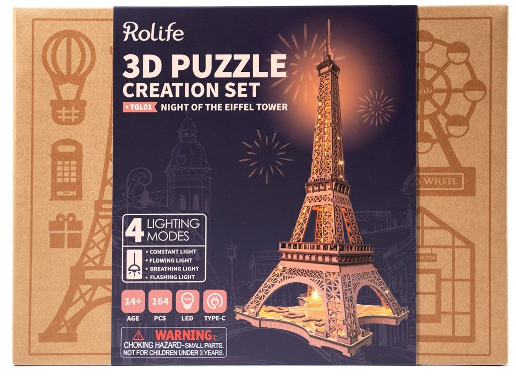 Robotime Night of the Eiffel Tower (TGL01)