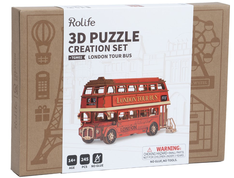 Robotime London Tour Bus (TGM02)
