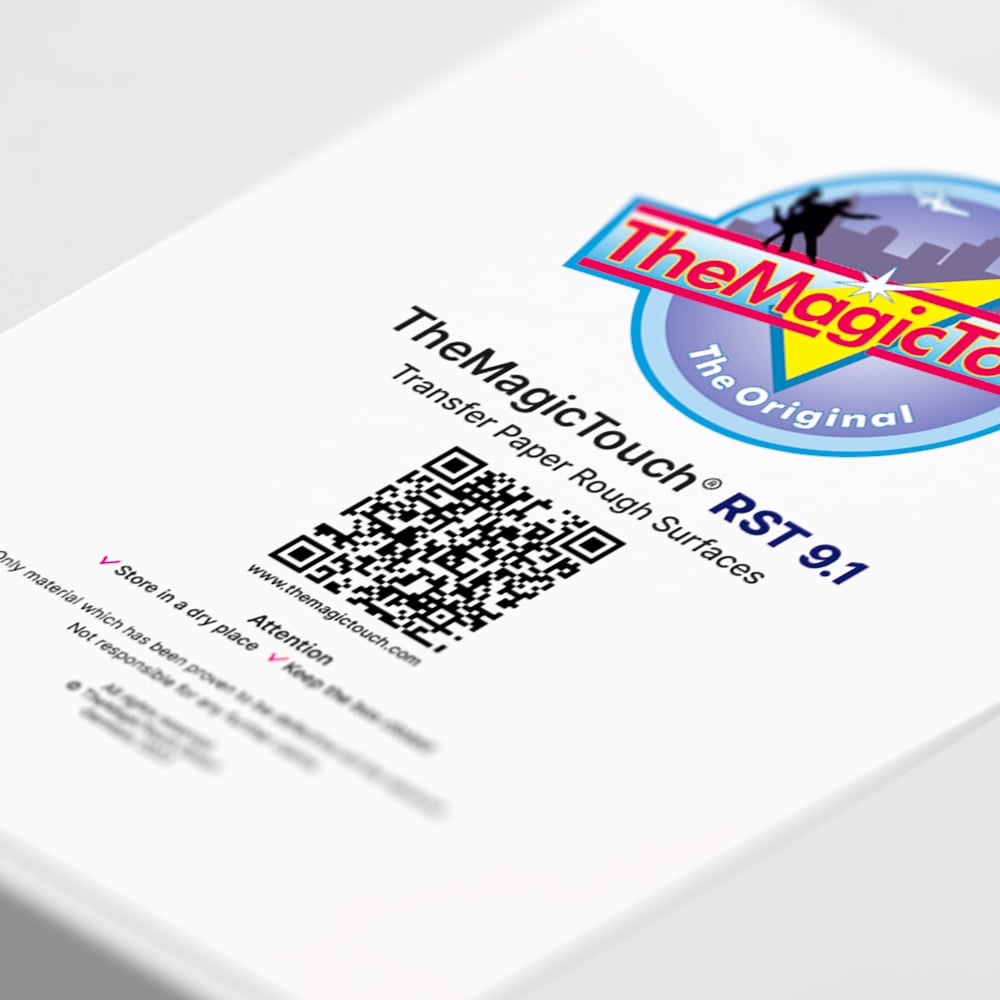 TheMagicTouch RST 9.1 - A3 Formaat - per vel - met application Sponge