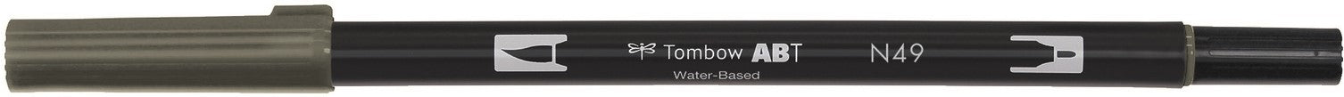 Tombow ABT dubbele brushpen Warm Gray 8 ABT-N49*