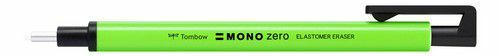 Tombow Precision eraser MONO zero navulb. rond neon green 2,3mm tip (EH-KUR63)