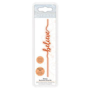 Tonic Studios Die Handletter Sentiments - Believe (2355E) *