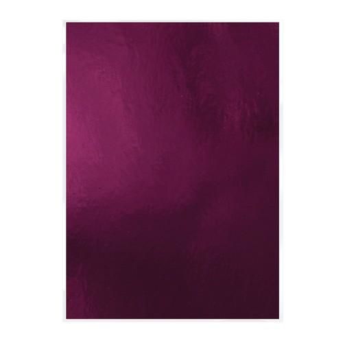 Tonic Studios spiegelkarton - glans - midnight plum 5 vl A4 (9445E)*