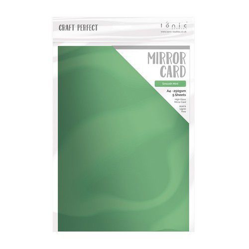 Tonic Studios spiegelkarton - glans - Smooth Mint 5 vl A4 9450E *