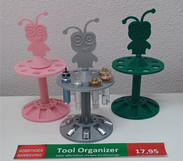 Tool Organizer voor (Cricut mesjes, housings en meer)