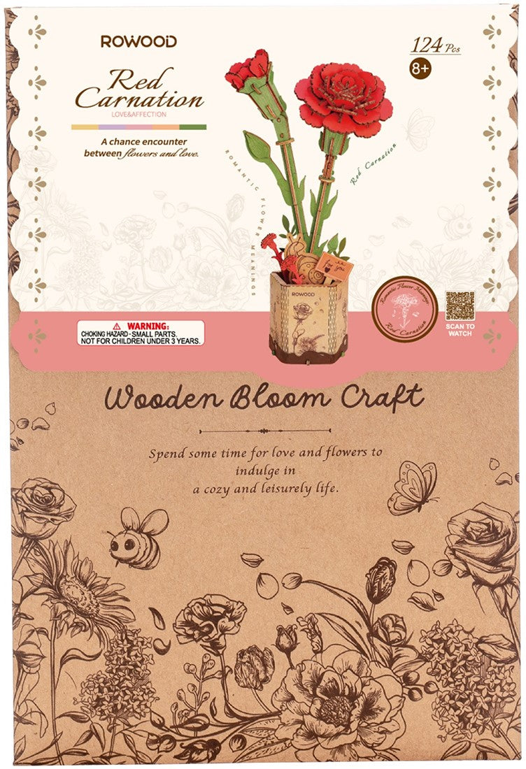 Robotime Red Carnation (TW052)