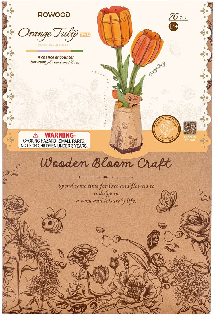 Robotime Orange Tulip (TW081)