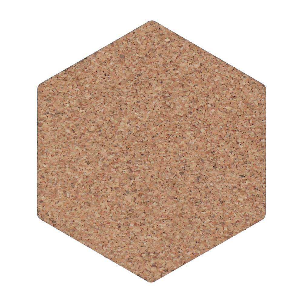 Unisub Sublimatie Onderzetter met Kurk - 100,8 x 87,9 x 3,18 mm Hexagon
